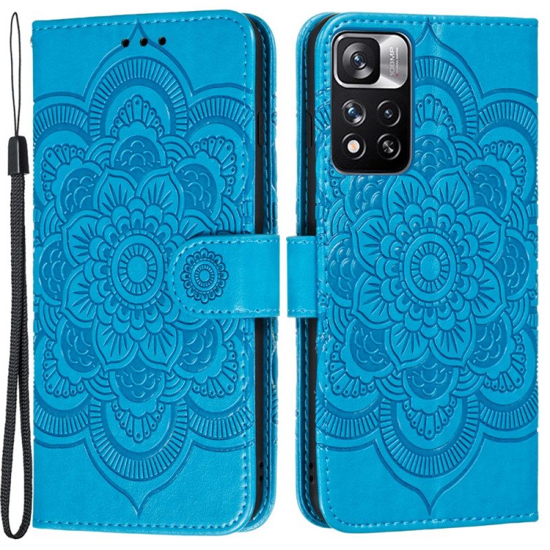 Folio-hoesje voor Xiaomi Redmi Note 11 Pro Plus 5G Volledige Mandala