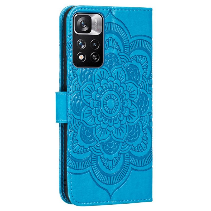 Folio-hoesje voor Xiaomi Redmi Note 11 Pro Plus 5G Volledige Mandala