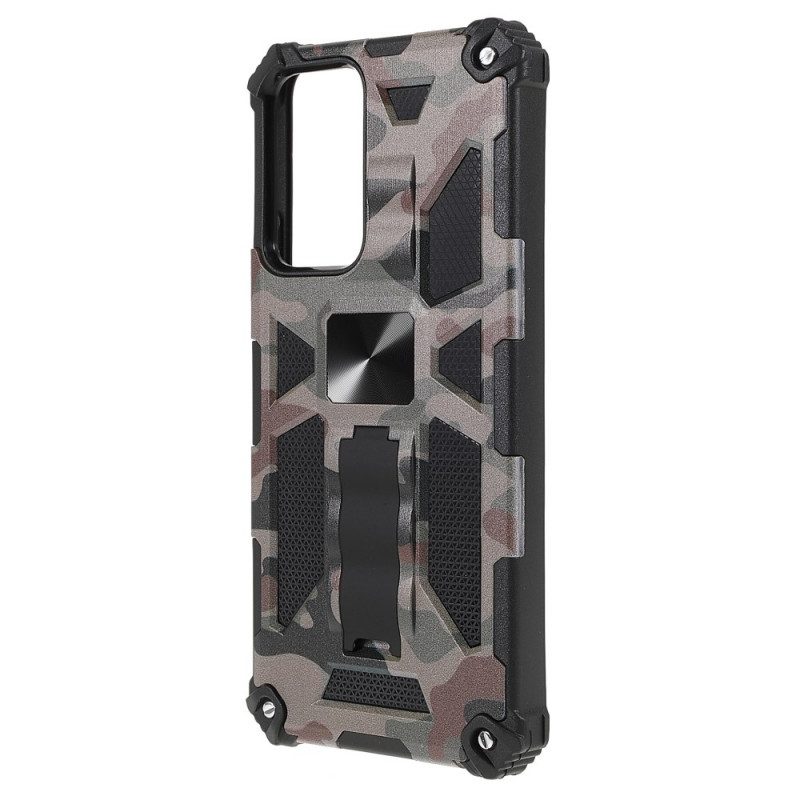 Hoesje voor Xiaomi Redmi Note 11 Pro Plus 5G Camouflage Verwijderbare Ondersteuning