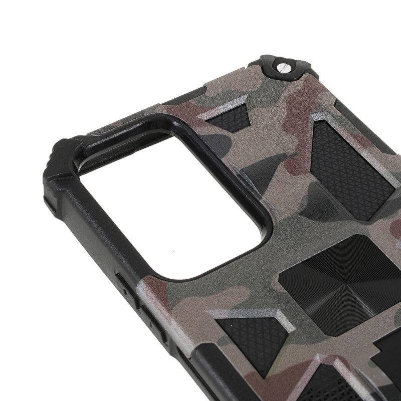 Hoesje voor Xiaomi Redmi Note 11 Pro Plus 5G Camouflage Verwijderbare Ondersteuning