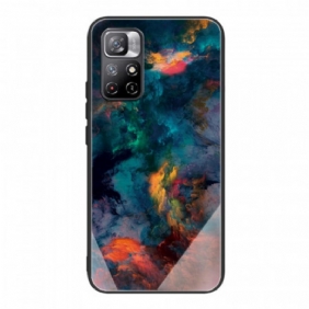 Hoesje voor Xiaomi Redmi Note 11 Pro Plus 5G Hemel Gehard Glas