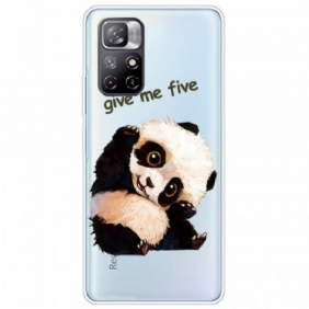 Hoesje voor Xiaomi Redmi Note 11 Pro Plus 5G Panda Geef Me Vijf