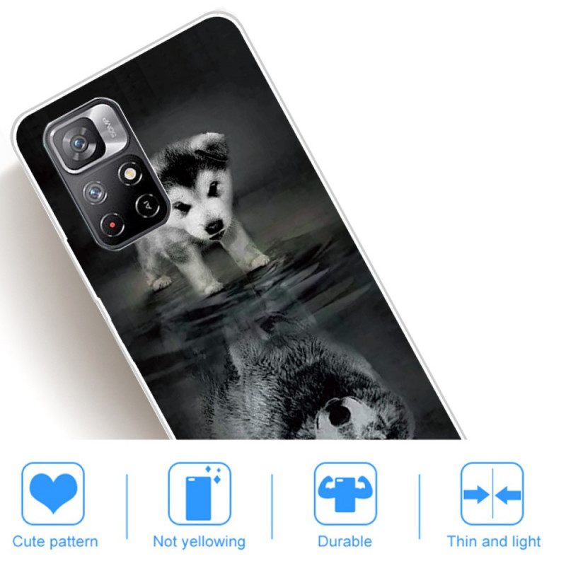 Hoesje voor Xiaomi Redmi Note 11 Pro Plus 5G Puppy-droom