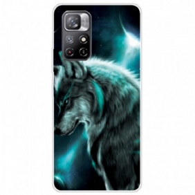 Hoesje voor Xiaomi Redmi Note 11 Pro Plus 5G Siliconen Wolf