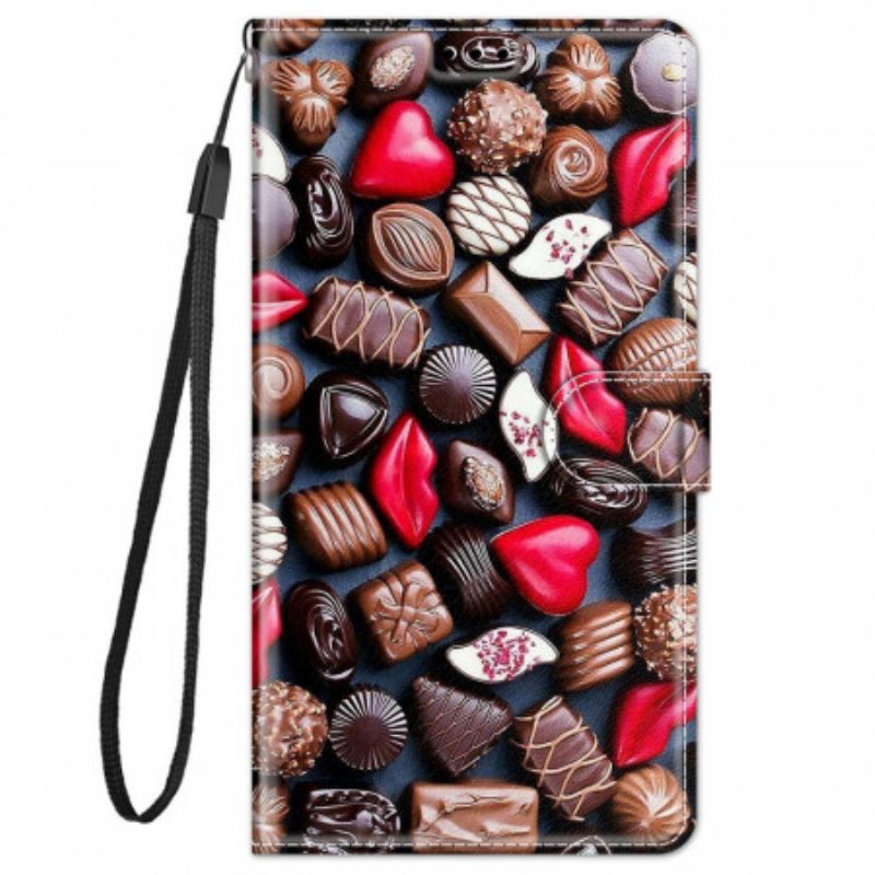 Leren Hoesje voor Xiaomi Redmi Note 11 Pro Plus 5G Chocolade