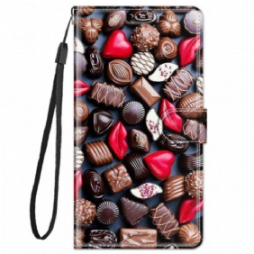 Leren Hoesje voor Xiaomi Redmi Note 11 Pro Plus 5G Chocolade