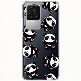 Hoesje voor Poco F4 Kleine Panda's