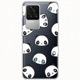 Hoesje voor Poco F4 Panda Koppen