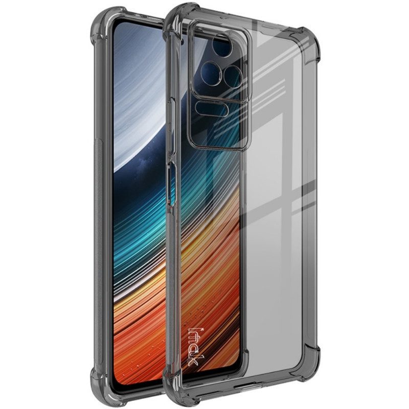 Hoesje voor Poco F4 Transparant Met Imak Screenprotector