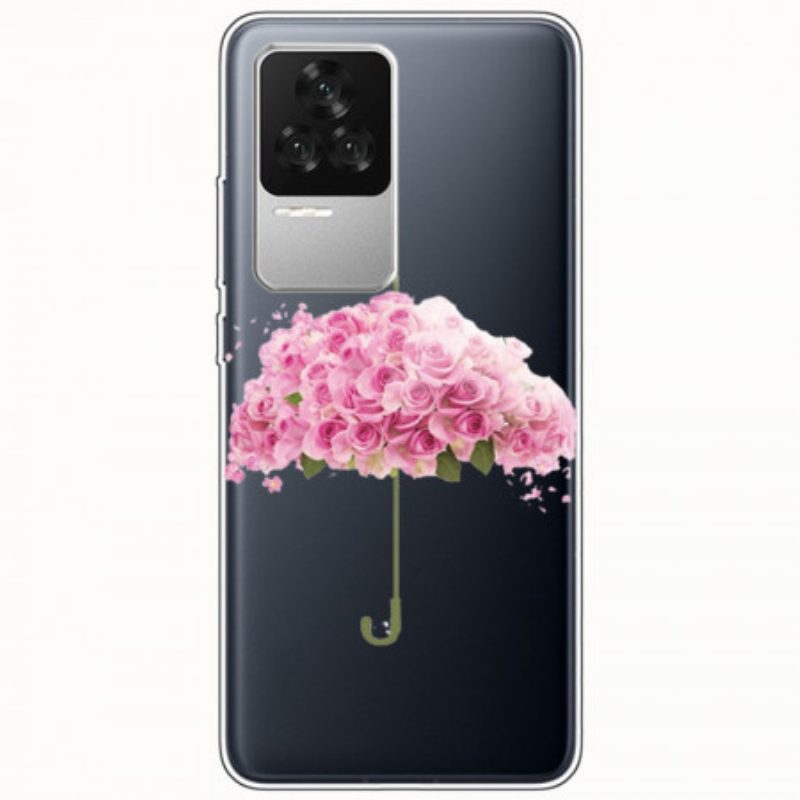 Telefoonhoesje voor Poco F4 Bloemen Paraplu