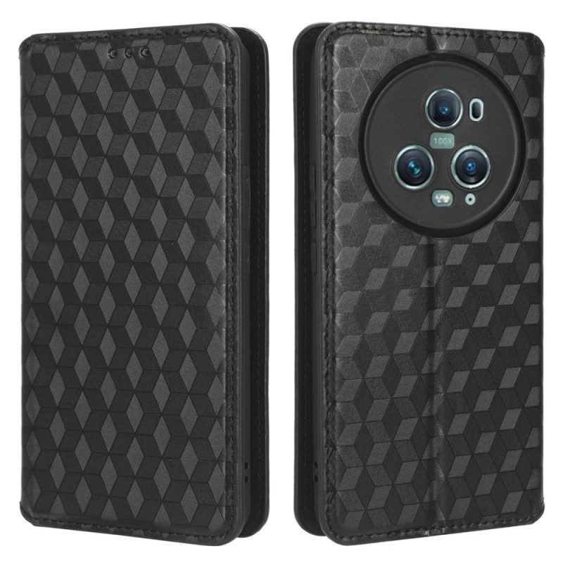 Bescherming Hoesje voor Honor Magic 5 Pro Folio-hoesje 3d Patroon