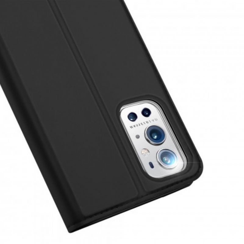 Bescherming Hoesje voor OnePlus 9 Pro Folio-hoesje Skinpro Dux Ducis