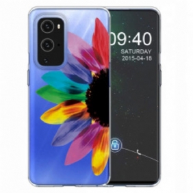 Hoesje voor OnePlus 9 Pro Kleurrijke Bloem