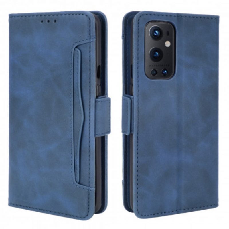 Leren Hoesje voor OnePlus 9 Pro Premier Class Met Meerdere Kaarten