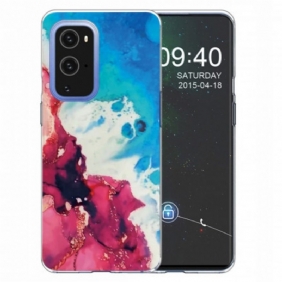 Telefoonhoesje voor OnePlus 9 Pro Fantasie Marmer