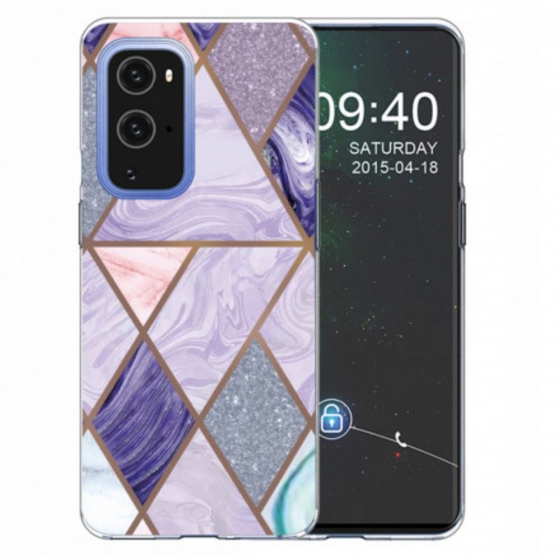 Telefoonhoesje voor OnePlus 9 Pro Marmer Weigeren