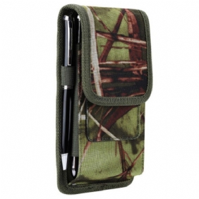 Cover voor Samsung Galaxy Z Fold 4 Camouflage Textiel