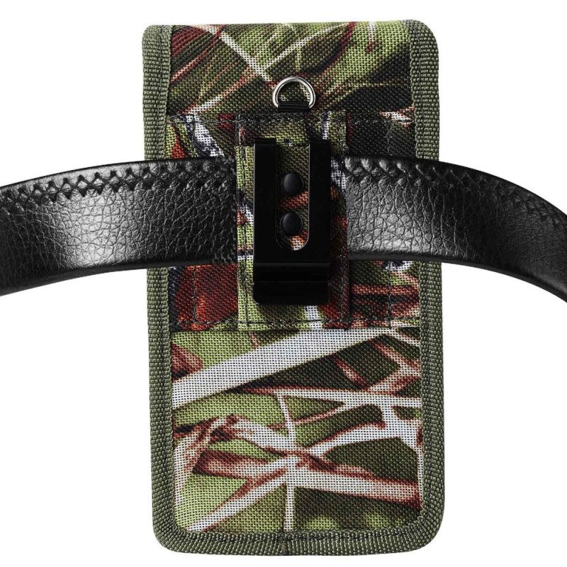 Cover voor Samsung Galaxy Z Fold 4 Camouflage Textiel