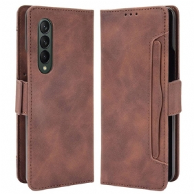 Flip Case voor Samsung Galaxy Z Fold 4 Bespioneer Lava