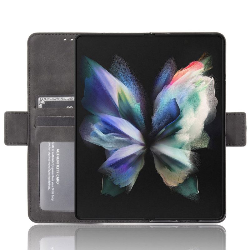 Flip Case voor Samsung Galaxy Z Fold 4 Bespioneer Lava