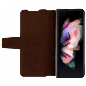 Flip Case voor Samsung Galaxy Z Fold 4 Nillkin Kunstleer