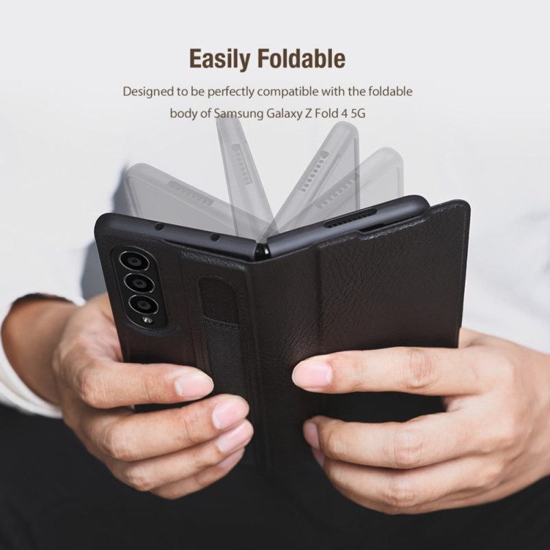 Flip Case voor Samsung Galaxy Z Fold 4 Nillkin Kunstleer