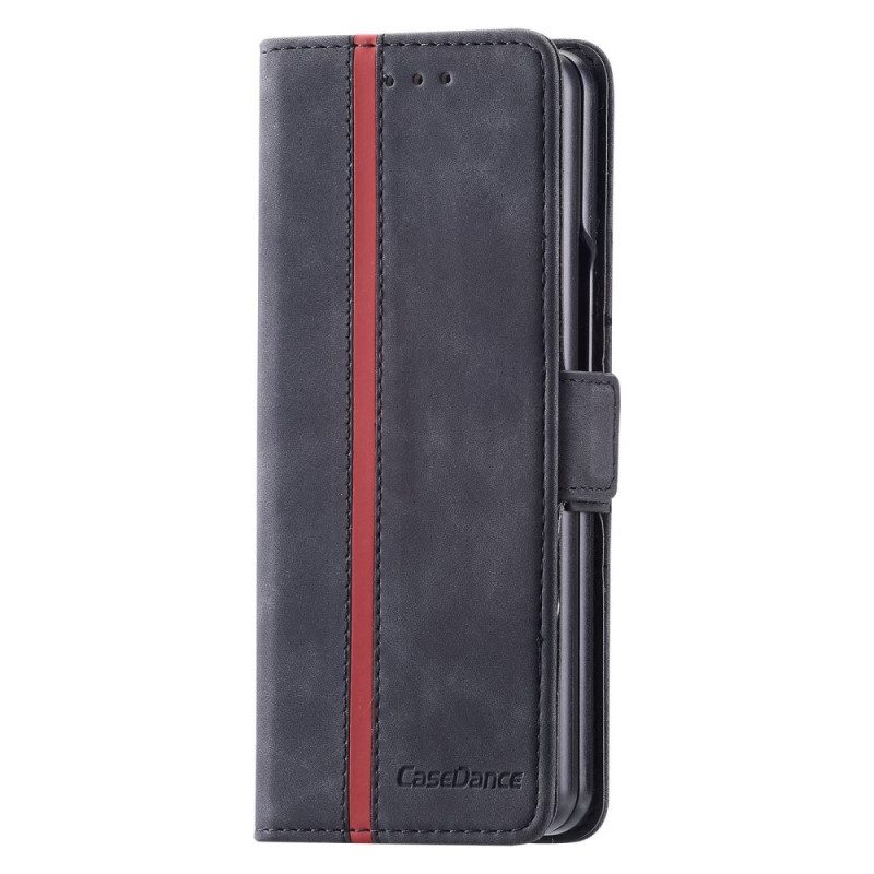 Folio-hoesje voor Samsung Galaxy Z Fold 4 Casedance Serie Waltz 001