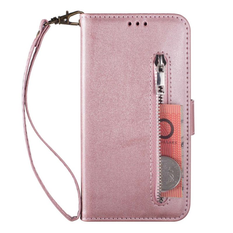 Folio-hoesje voor Samsung Galaxy Z Fold 4 Met Ketting Glamour Met Bandjes