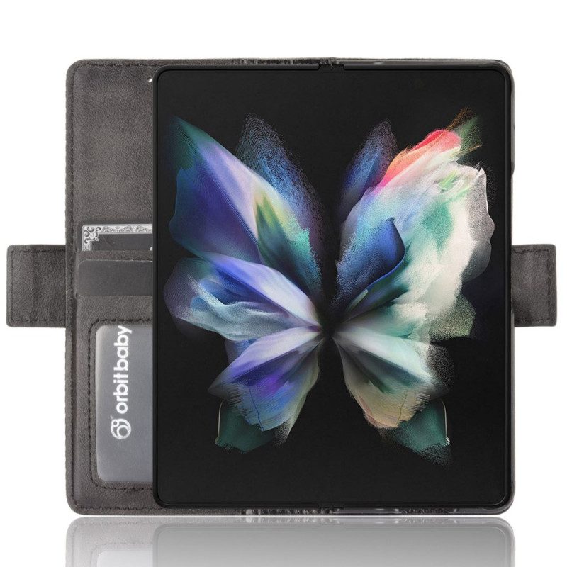 Folio-hoesje voor Samsung Galaxy Z Fold 4 Retro Mozaïek