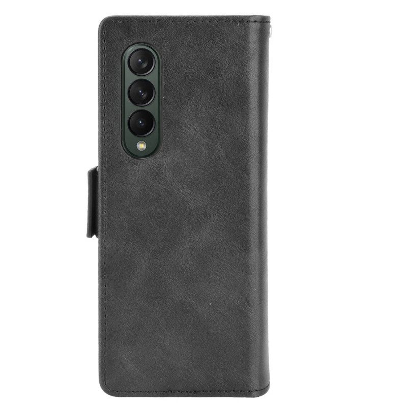 Folio-hoesje voor Samsung Galaxy Z Fold 4 Retro Mozaïek