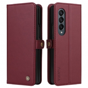 Folio-hoesje voor Samsung Galaxy Z Fold 4 Yikatu Yk-001