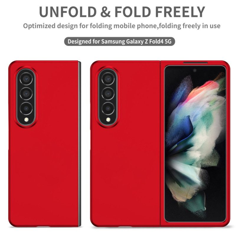 Hoesje voor Samsung Galaxy Z Fold 4 Basiskleur