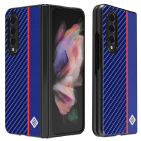 Hoesje voor Samsung Galaxy Z Fold 4 Koolstofvezellijn Lc. Imeeke