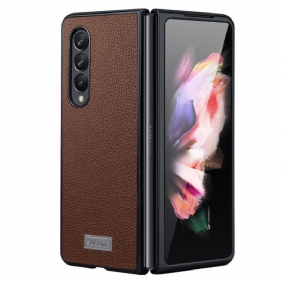 Hoesje voor Samsung Galaxy Z Fold 4 Sulada Litchi Kunstleer