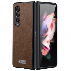 Hoesje voor Samsung Galaxy Z Fold 4 Sulada Textuur Coid