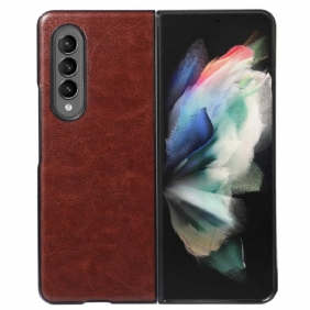 Hoesje voor Samsung Galaxy Z Fold 4 Zakelijk Klassiek