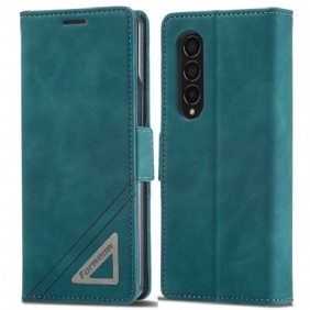 Leren Hoesje voor Samsung Galaxy Z Fold 4 Forwenw F3-serie