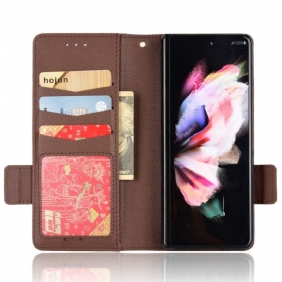 Leren Hoesje voor Samsung Galaxy Z Fold 4 Kunstleer Winston