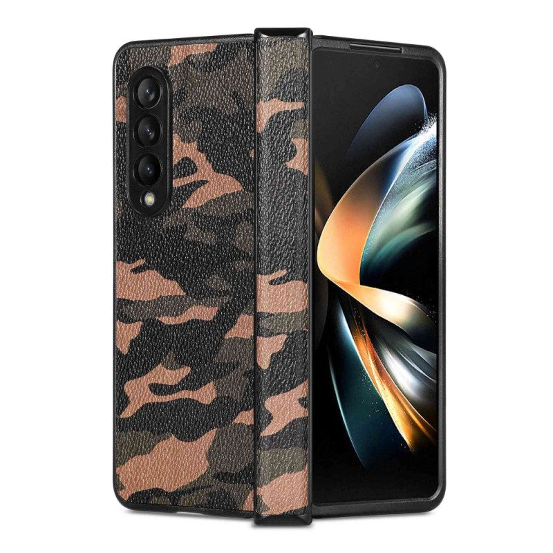 Telefoonhoesje voor Samsung Galaxy Z Fold 4 Camouflage