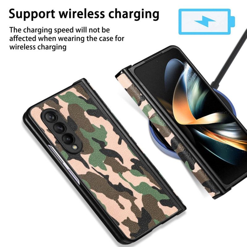 Telefoonhoesje voor Samsung Galaxy Z Fold 4 Camouflage