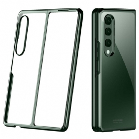 Telefoonhoesje voor Samsung Galaxy Z Fold 4 Discreet Metaal