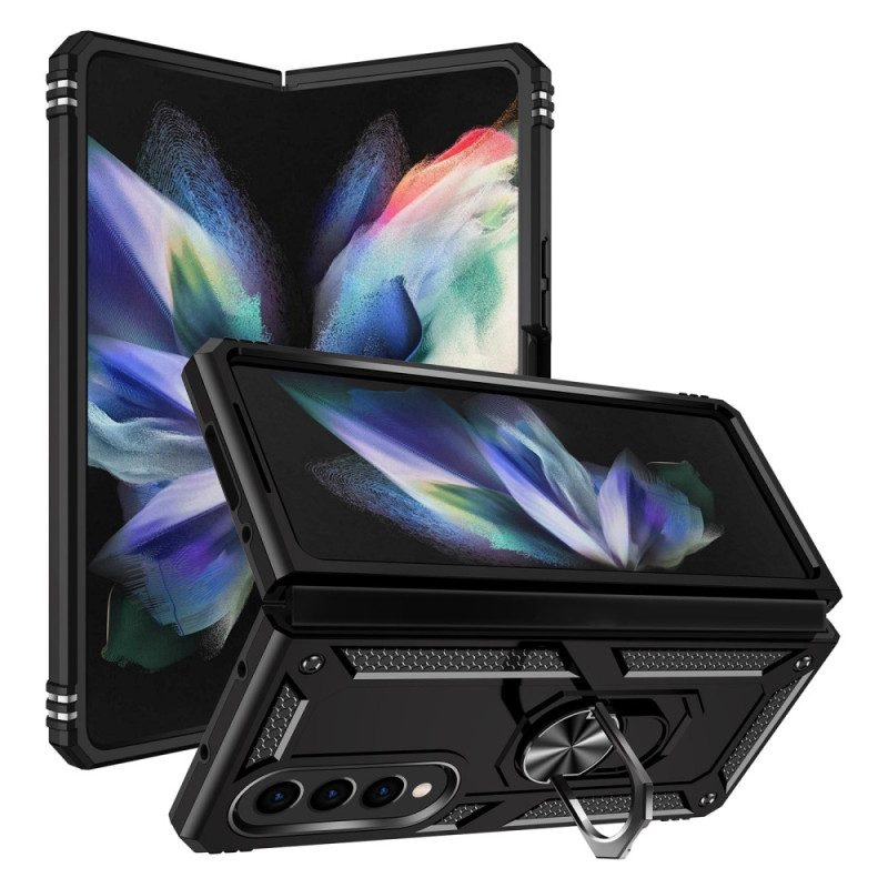 Telefoonhoesje voor Samsung Galaxy Z Fold 4 Militaire Kwaliteit Met Ring