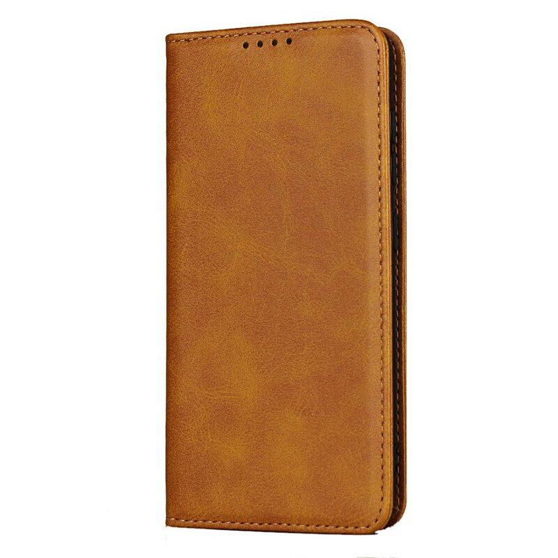 Bescherming Hoesje voor Samsung Galaxy A41 Folio-hoesje Stijl Leer Soberheid