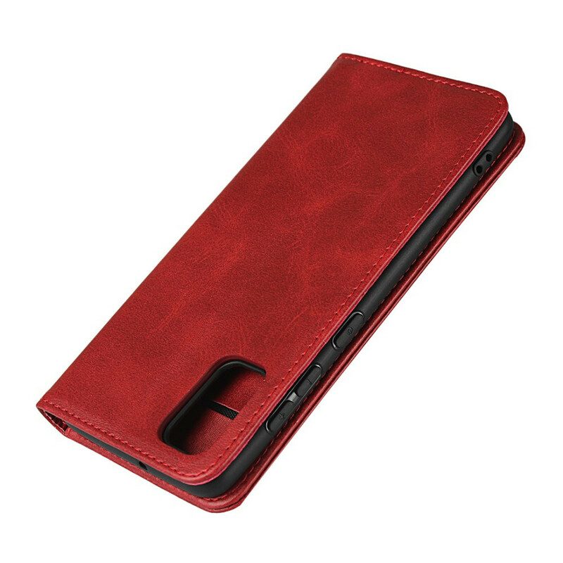 Bescherming Hoesje voor Samsung Galaxy A41 Folio-hoesje Stijl Leer Soberheid