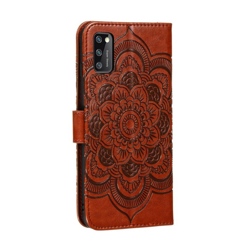 Flip Case voor Samsung Galaxy A41 Volledige Mandala