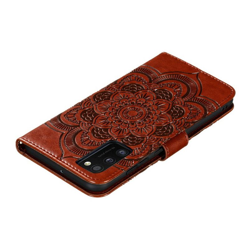 Flip Case voor Samsung Galaxy A41 Volledige Mandala