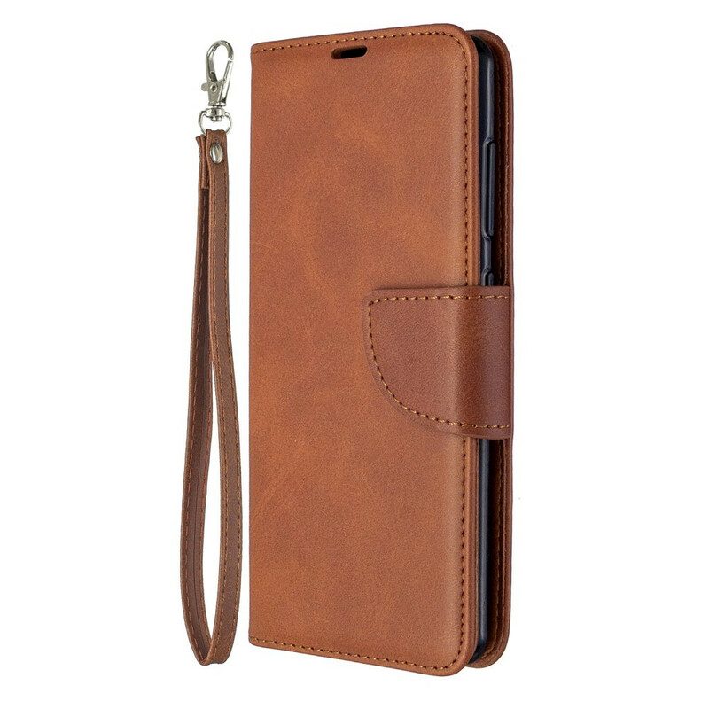 Folio-hoesje voor Samsung Galaxy A41 Flip Case Gladde Flap Schuin