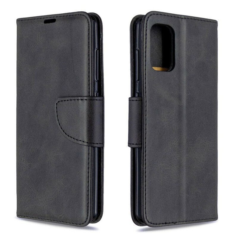 Folio-hoesje voor Samsung Galaxy A41 Flip Case Gladde Flap Schuin