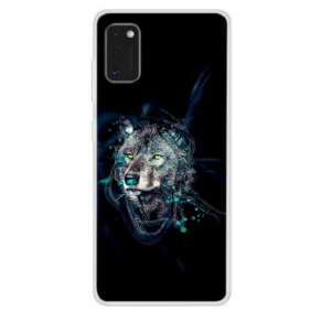 Hoesje voor Samsung Galaxy A41 Wolf