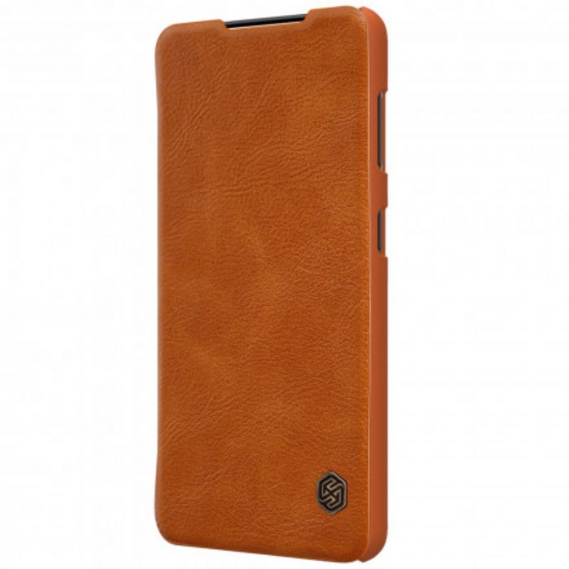 Bescherming Hoesje voor Samsung Galaxy S21 5G Folio-hoesje Nillkin Qin-serie